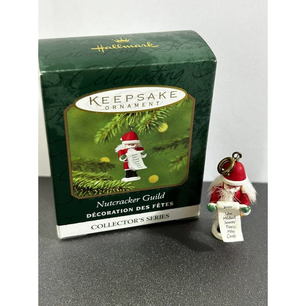 New 2000 Hallmark Keepsake Ornament, Nutcracker Guild